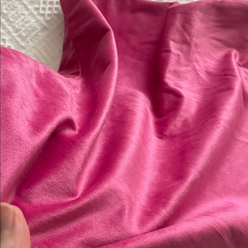 🌹FREE w/purchase NEW pink velvet Magenta Satin sheen soft pillowcase - Picture 17 of 17